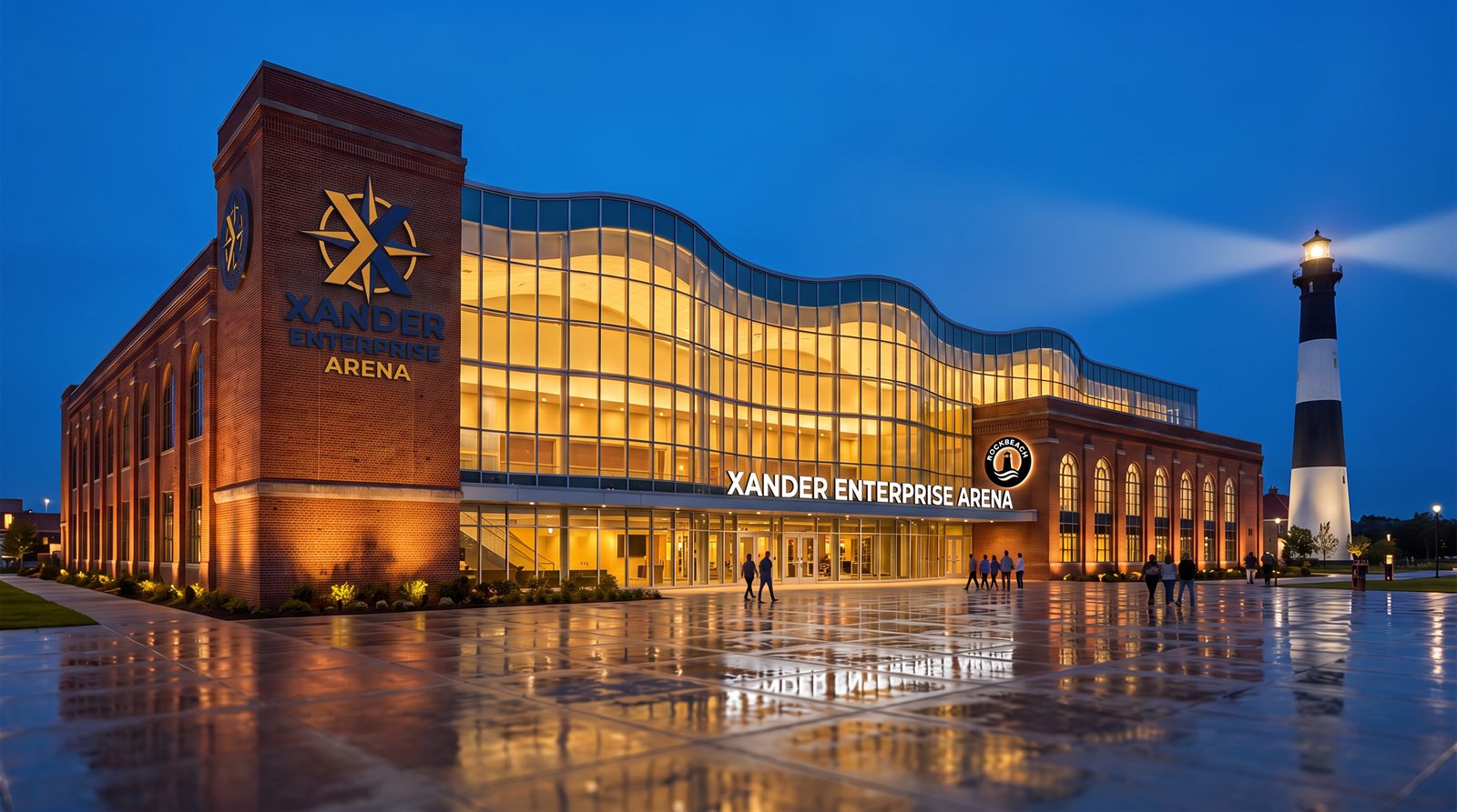 Xander Enterprise Arena (The Beacon), Rockbeach University&rsquo;s arena
